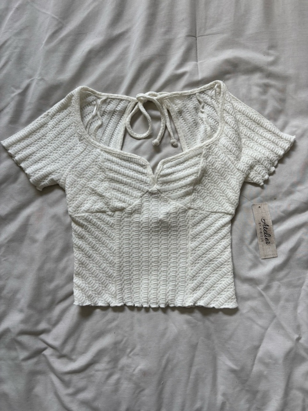 V-Neck Crop Top